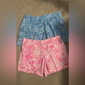Floral Print Women's Shorts - Blue and Pink
Lily Pulitzer Set of 2